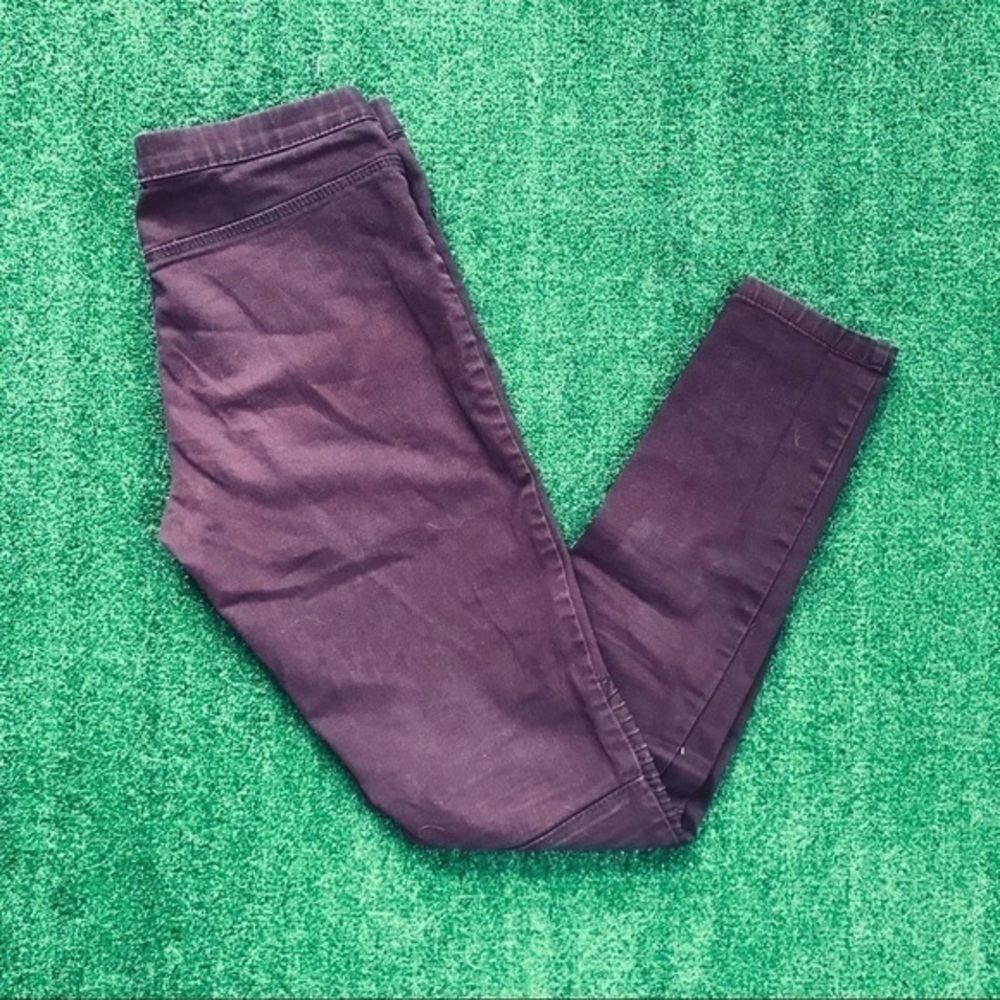 H&M Burgundy Legging Jean